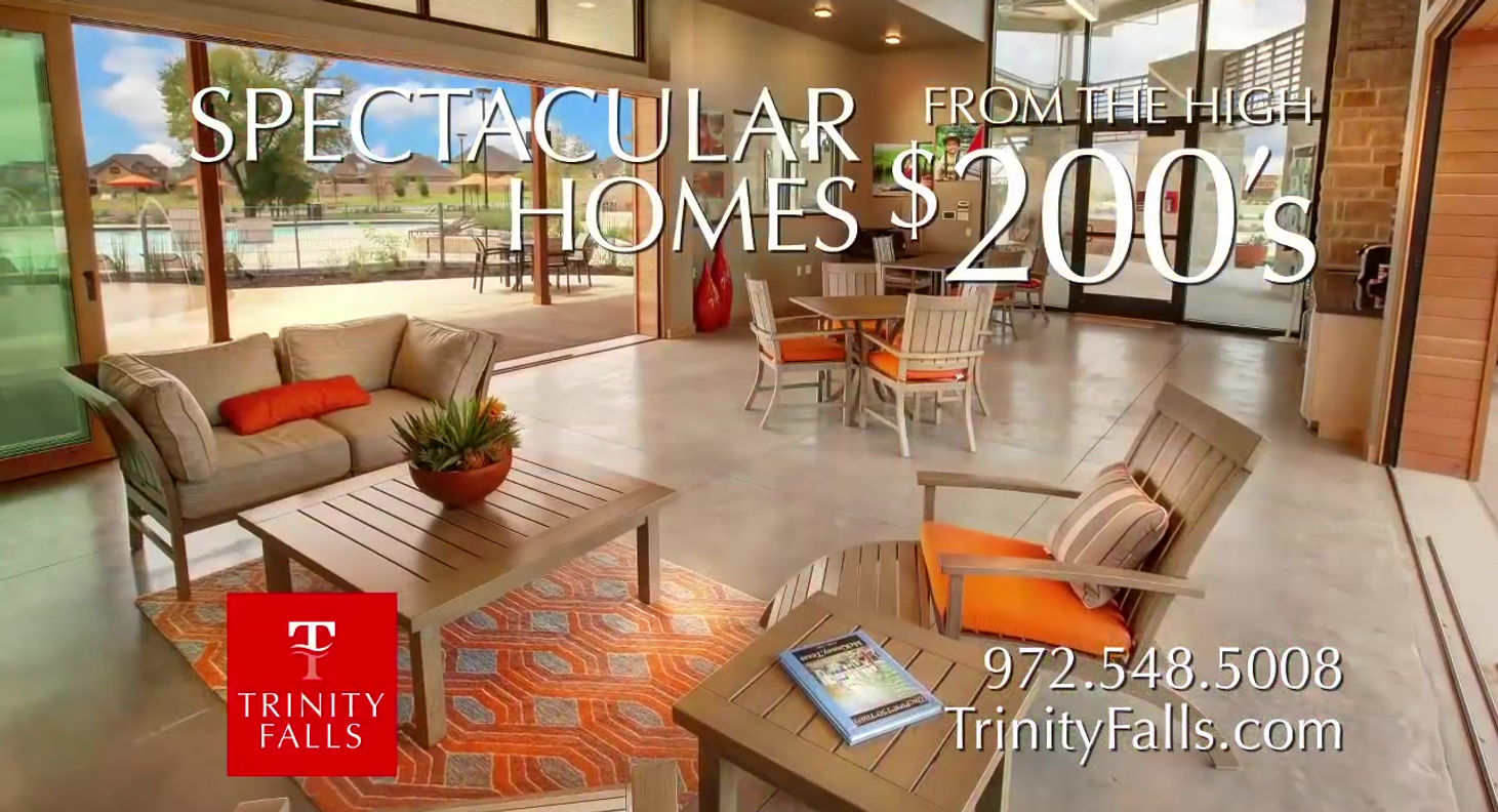 TRINITY FALLS COMMERCIAL (:30 Spot)